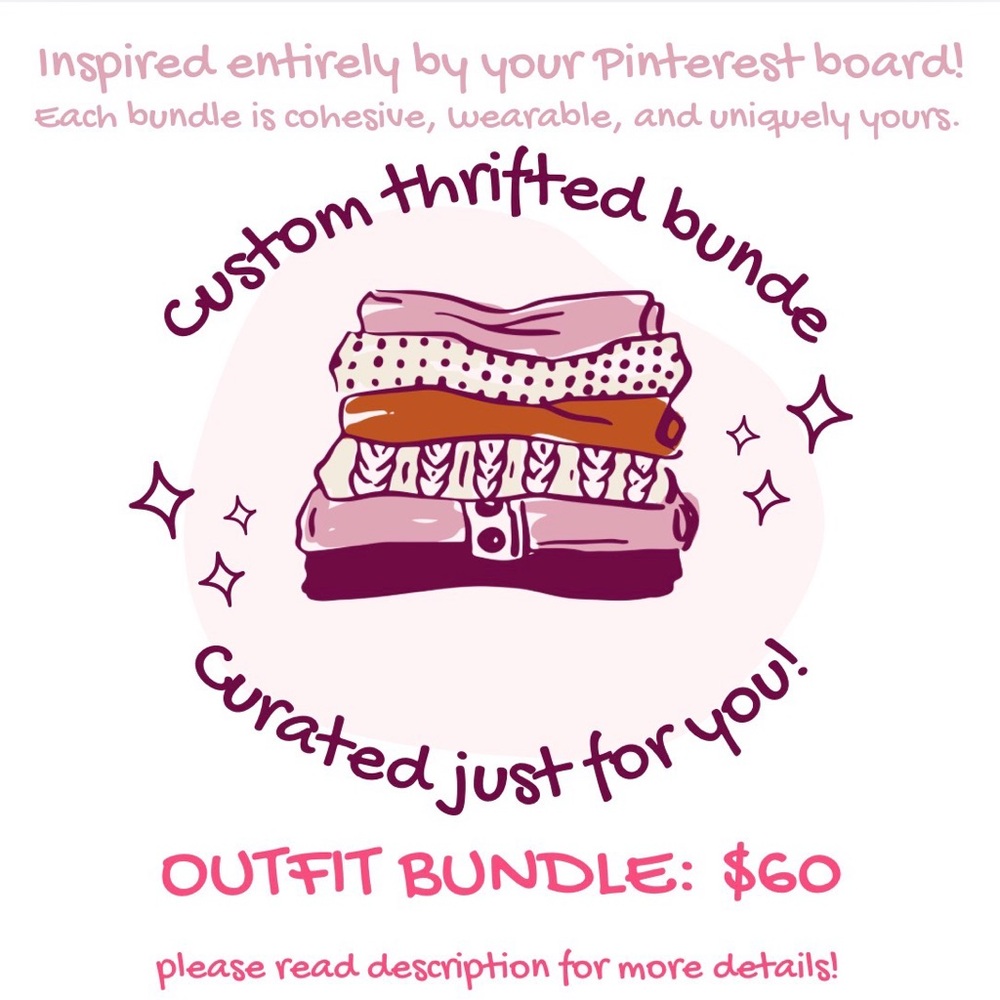 Custom Pinterest-Inspired Thrift Bundle | Curated Just for You ✨ OUTFIT BUNDLE